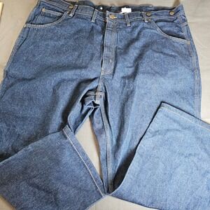 Key Carpenter Jeans Relaxed Fit Workwear Denim Pants Blue 48×30 (actual‎ 46x28)